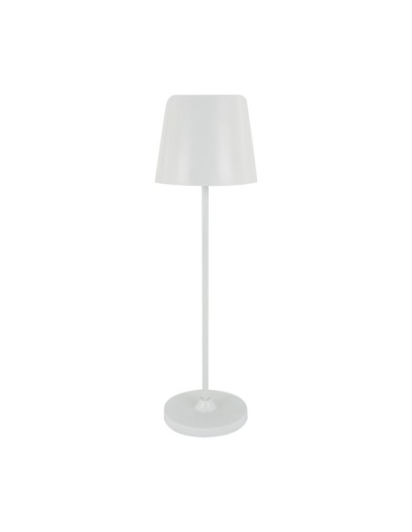 Lampe de table autonome rechargeable blanche - Ideus lighting - Toga Leluminaireled.com