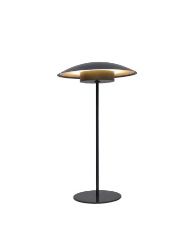 Lampe de table extérieure autonome anthracite - New Garden - Sardinia40 Leluminaireled.com