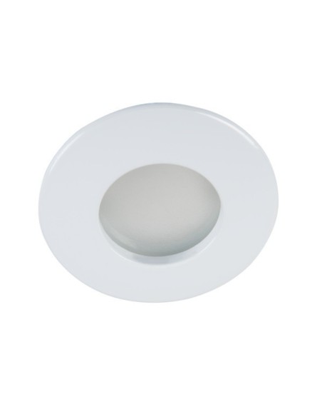 Support spot Led encastrable étanche rond blanc - Kanlux Leluminaireled.com