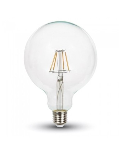 Ampoule Led filament E27 G125 6W - Luminance Leluminaireled.com