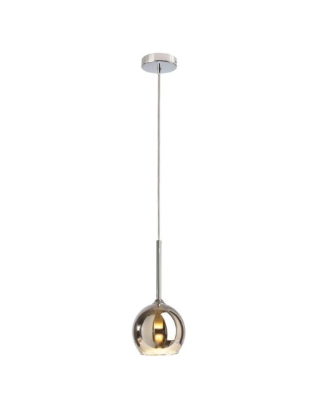 Suspension Led verre chromé Bunda - Deko Light Leluminaireled.com