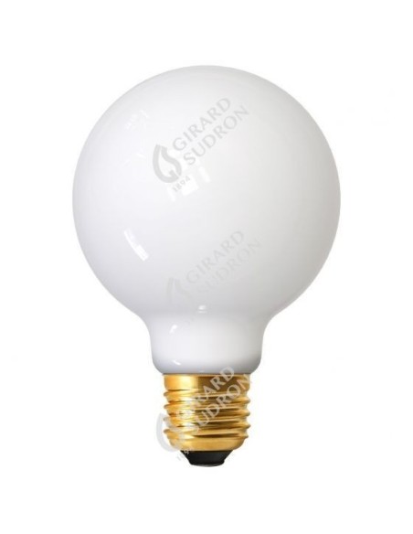 Ampoule globe opaline E27 G80 Girard-Sudron Leluminaireled.com