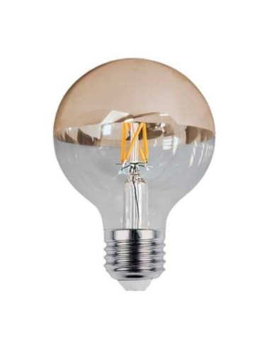 Ampoule Led décorative à filament semi dorée 4W - Optonica Leluminaireled.com