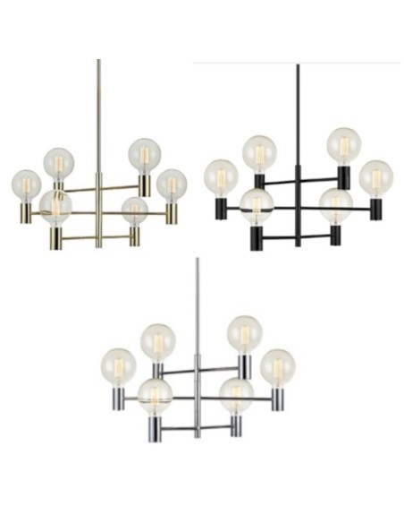 Suspension Led  6 points lumineux - Markslöjd - Capital Leluminaireled.com