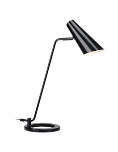 Lampe de table et de bureau noire Cal - Markslöjd Leluminaireled.com