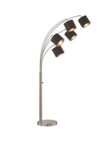 Lampadaire Led 5 lampes Annecy - Fischer & Honsel Leluminaireled.com