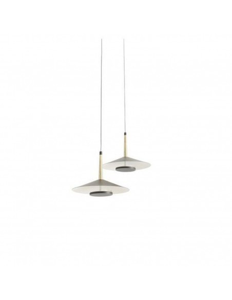 Suspension Led Orion 2 points lumineux - Mantra Leluminaireled.com