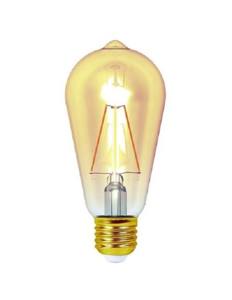 Ampoule Led décorative filament E27 ST64 4 W ambrée - Girard-Sudron Leluminaireled.com