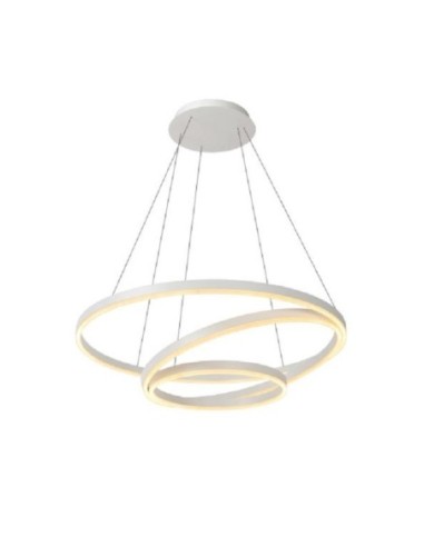 Suspension Led Triniti blanche dimmable - Lucide Leluminaireled.com