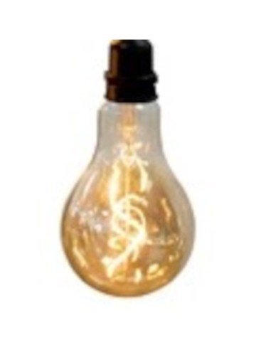 Ampoule Led filament design ambrée E27 G95 spéciale luminaire solaire - New garden Leluminaireled.com