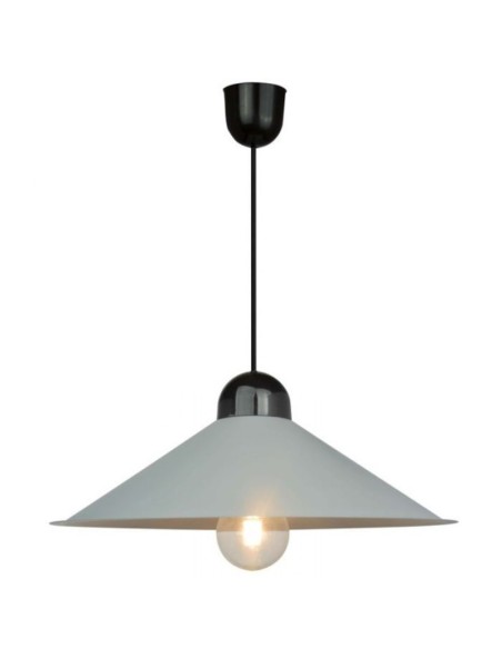 Suspension  intérieure Led métal gris Capri - Sampa Helios Leluminaireled.com