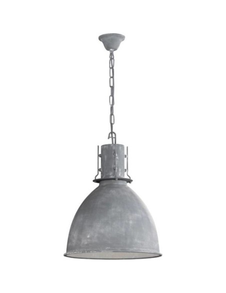 Suspension Led métal gris London Vintage - Fischer & Honsel Leluminaireled.com