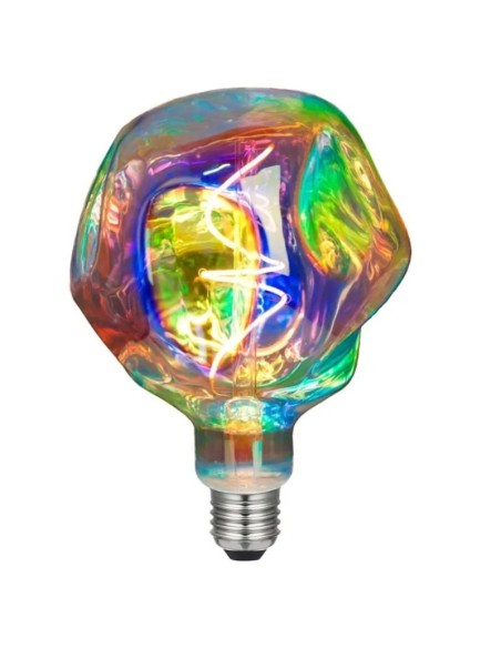 Ampoule Led décorative filament E27 125 4 W Rainbow Rock - Sampa Helios Leluminaireled.com