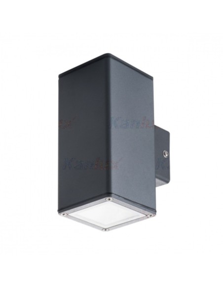 Applique murale Led extérieure bi-directionnelle 2xGU10  - Kanlux - Gori 235 Leluminaireled.com