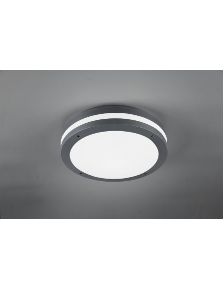 Plafonnier/Applique  Led étanche avec détecteur IP54 11W - Trio - Piave Leluminaireled.com