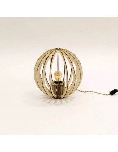 Lampe de table Led bois Oya - Atelier Loupiote Leluminaireled.com