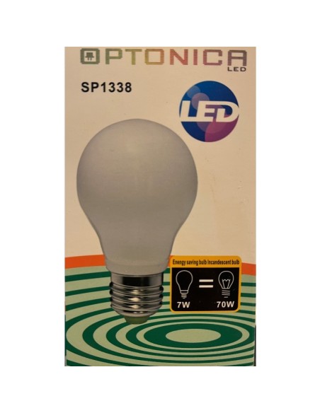 Ampoule Led E27 7 W blanc froid- optonica Leluminaireled.com