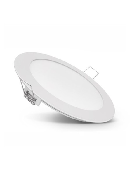 Downlight Led encastrable extra-plat  rond 6 à 20 watts 3000K à 6000K - Optonica Leluminaireled.com