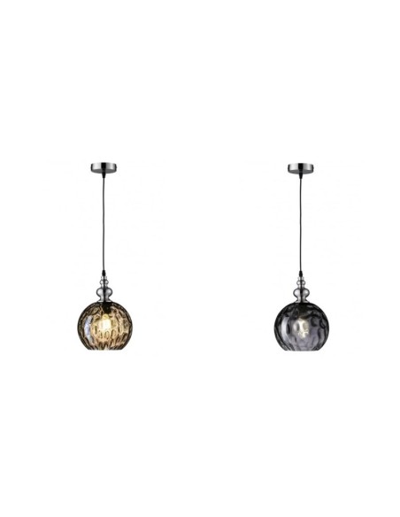 Suspension Led  verre forme ronde - Fischer & Honsel - Uller Leluminaireled.com