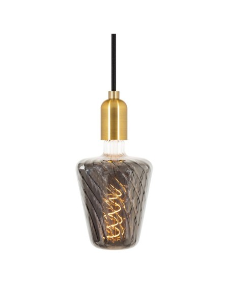 Ampoule Led décorative filament torsadés Ballet E27 120 4 W fumée - Girard-Sudron Leluminaireled.com