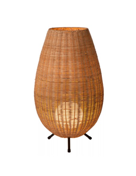 Lampe de table naturel Colin de chez Lucide